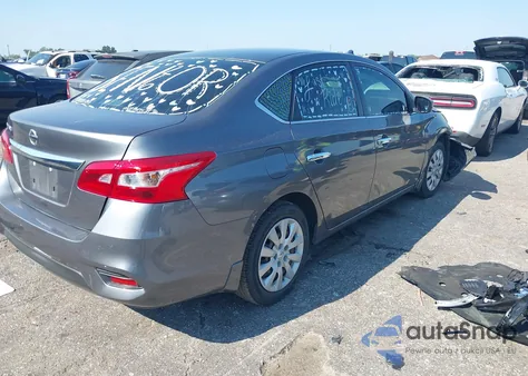 2019 Nissan Sentra S z USA, uszkodzony, nr VIN 3N1AB7AP4KY234351